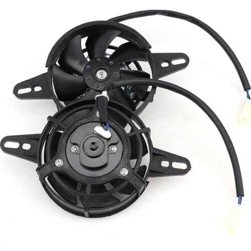 12V Motorcycle Cooling fan Oil Cooler Engine Electric Radiator Fit for 150cc-250cc ATV Quad Go Kart Buggy Motocross