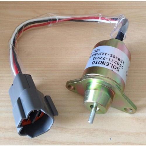 Diesel Engine Shut Off Solenoid Stop Solenoid 1503ES-24S5SUC12S 24V