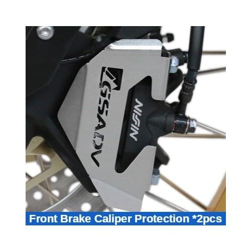 For Honda CRF1100L CRF1100L ADV Steel Front Brake Caliper Cover Guard Protective Motorcycle Accessories