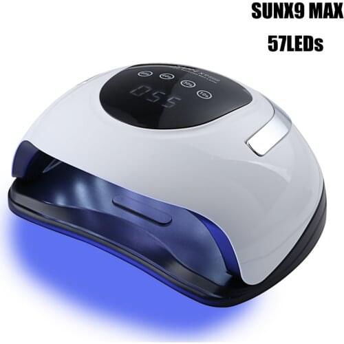 Hot Sale SUNX9 MAX UV LED Lamp For Nails Dryer 114W Gel Nail Lamp For Manicure with Smart Sensor Drying Lamp For Gel Varnish