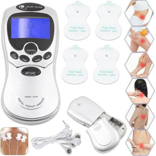 Tens Machine Muscle Stimulator Full Body Massager Portable Multifunctional LCD Digital Therapy Machine Massage and Relaxation