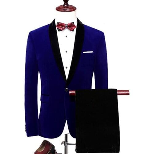 High Quality One Button Groomsmen Shawl Lapel Groom Tuxedos Men Suits Wedding/Prom Best Man Blazer ( Jacket+Pants+Tie) A81
