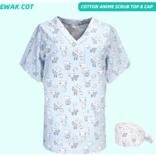 Range XXS-5XL Scrubs Uniforms Tops, Scrub T-Shirt Nurses medical accessories Women Men Scrub Top