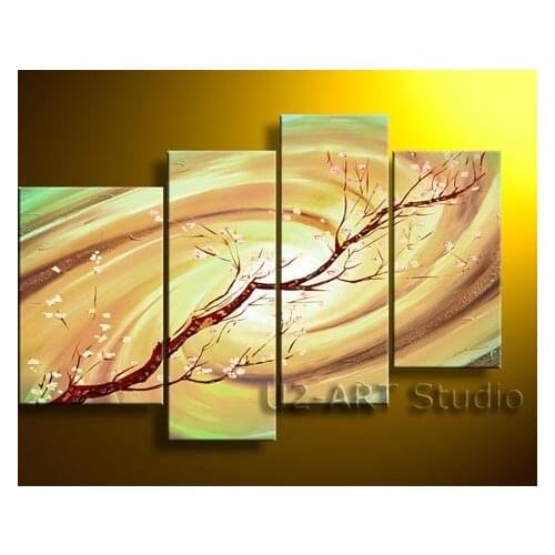 Abstract Group painting,flower,handicraft,home supplies,modern art,handmade oil paintings GP27
