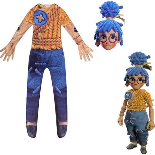 Kids Halloween Costume It Takes Two Bobysuit Children Carnival Party Clothes Anime Cosplay Costumes Teens Christmas Clothing