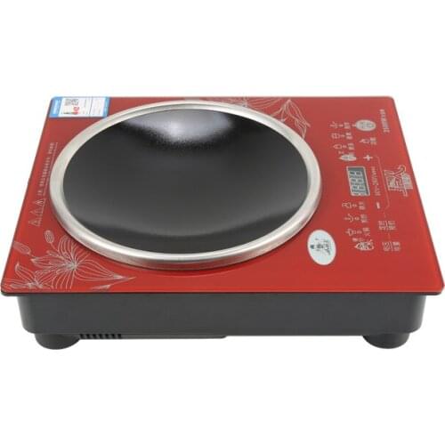 Multi-functional household induction cooker concave power 3500W stir-frying electric heating stove concave induction cooker
