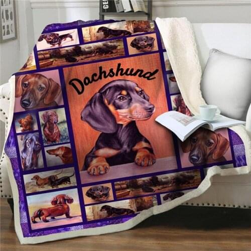 BeddingOutlet Baby Sloth Plush Bedspread Dachshund Sherpa throw Blankets Cartoon Folivora Furry Blanket Adorable Animal Dropship