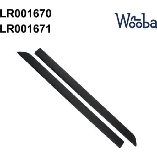 New Right And Left Rear Car Door Outside Moulding Strips For 2008-2014 LR Freelander 2 LR001670 LR001671