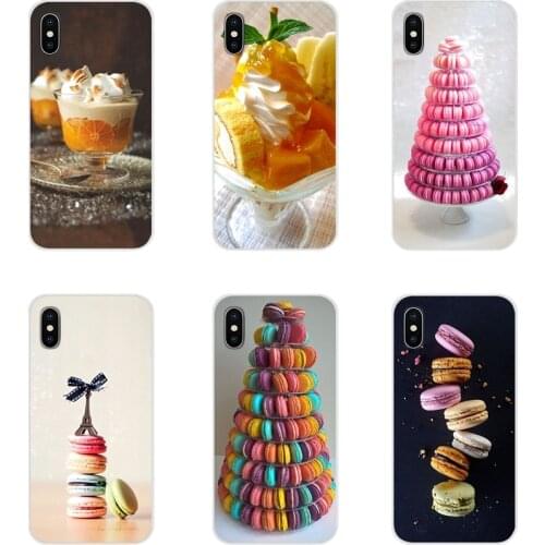 For HTC One U11 U12 X9 M7 M8 A9 M9 M10 E9 Plus Desire 630 530 626 628 816 820 830 dessert ice cream TPU Transparent Cases Covers
