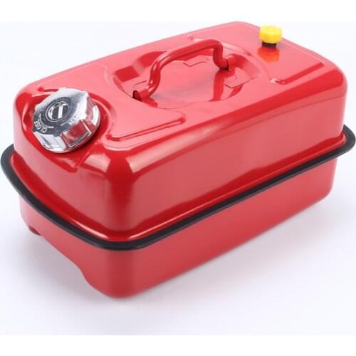 Horizontal Gasoline Tank 5L10L 20L Car Motorcycle Spare FuelTank Iron Drum Diesel Pot Explosion-Proof Anti-Static