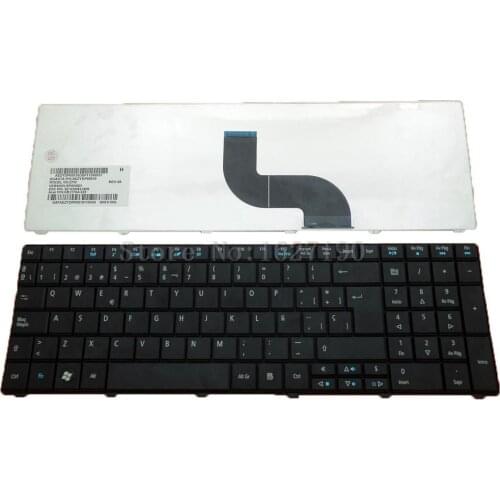 SP/Spanish Keyboard Laptop for ACER TM8571 E1-521 E1-531 E1-531G E1-571 E1-571G BLACK Teclado Notebook Keyboards