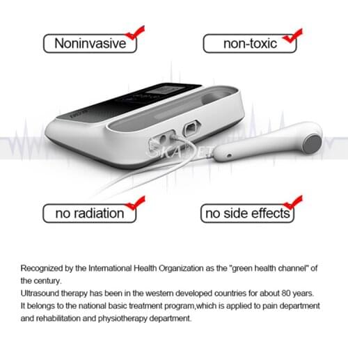 Foot Care and Pain Reliever Electrotherapy and Ultrasound Therapy Physical Therapy Shock Wave Therapy Equipment CE Approval