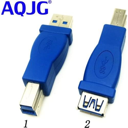 USB 3.0 A Female to USB B printer print converter adapter male connector adapter usb3.0 female to usb b male connector AQJG