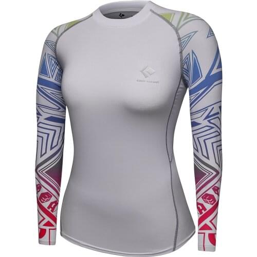 Womens Compression Tops & Tee Fashion 3D Prints Fitness Skin Tights Long Sleeve Quick-dry Cody Lundin Tshirt Womale Fitness
