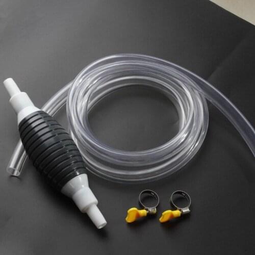 1PC Car Fuel Tank Sucker Liquid Petrol Tuning Fuel Gasoline Diesel Pump Manual Suction Pipe Portable Pumping Tube Oil Barrel