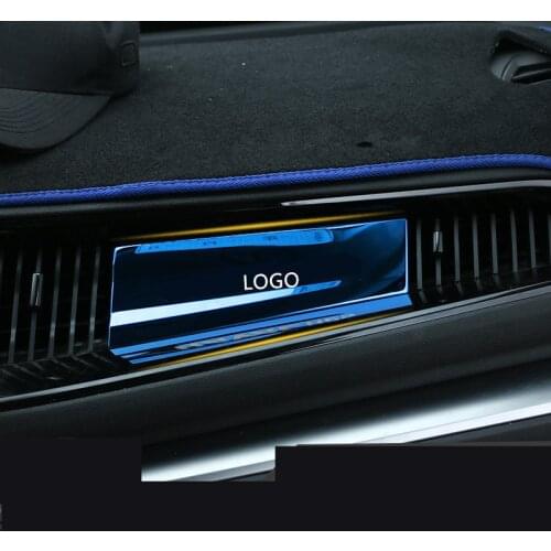 1PC Stainless Steel Center Console Air Outlet Decorated Cover For Great Wall Haval H2S CAA076