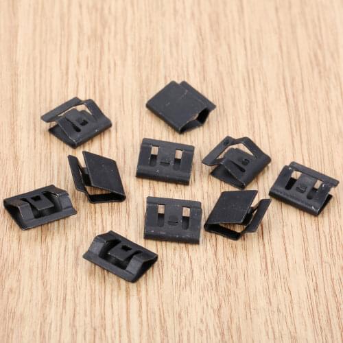 10Pcs Car Console Navigation CD DVD Sound Panel Metal Iron Fastener For Honda Civic Accord