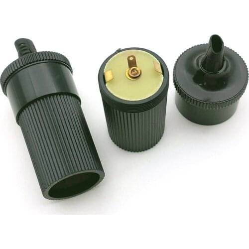 10PCS Car Charger Power CIGARETTE LIGHTER PLUG Female socket Cable Soldering connector