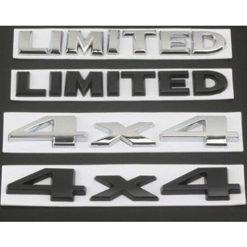 10PCS Car decoration emblem 4wd emblem 4x4 jepp metal Car Stickers emblem label Car Styling