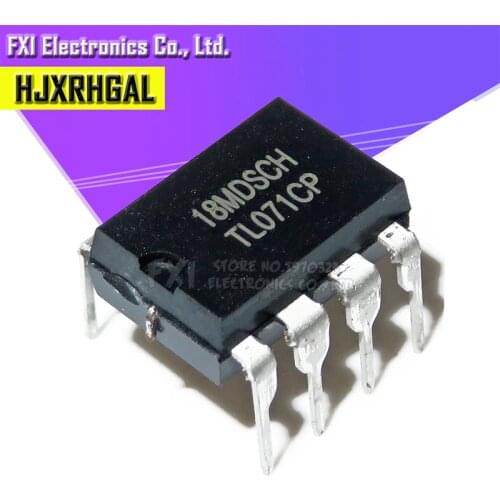 10PCS TL071CP TL071 DIP-8 Operational Amplifier New Original