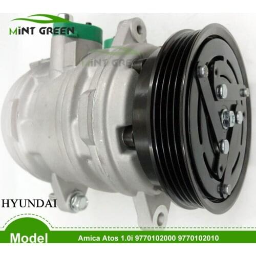 HS11 Auto AC Compressor For car Hyundai Santro xing Amica Atos 1.0 9770102000 9770102200 9770105500 9770102310 9770102300