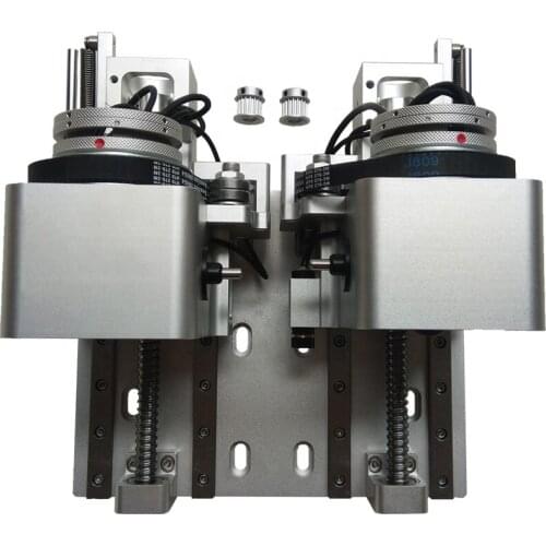 CNC Double heads tool holder for oscillating knife cutting machine