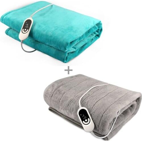 Electric blanket single-person dual-control thermostat family combination set