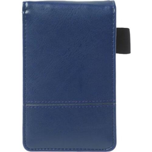 Pocket A7 Notebook Leather Cover Notepad Memo Diary Planner With Calculator Business Work Office Supplies