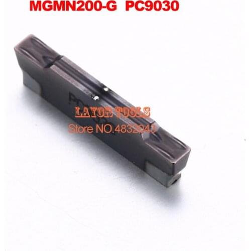 MGMN200-G PC9030, MGMN200 Two-headed Cnc Cutting Coated Carbide Turning Insert For Grooving Holder Mgehr & Mgivr