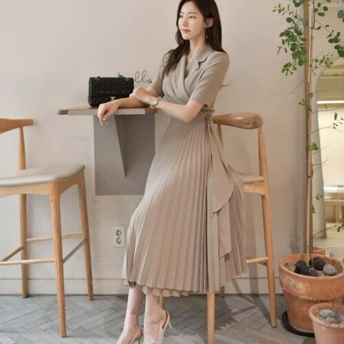 BeeHouse shirt midi dress sukienka damska elegant women dresses feminino elegant vestido de mulher chiffon dress ruched dress