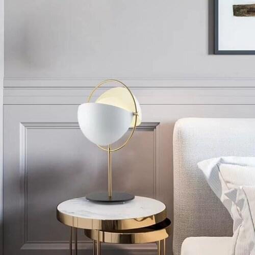 Nordic modern crystal led glass ball lampara escritorio tafellamp table lamps for bedroom living room lamp bedside lamp