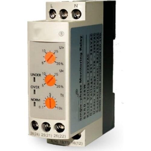 SVRD-W Adjustable Single-phase Voltage Monitoring Relay