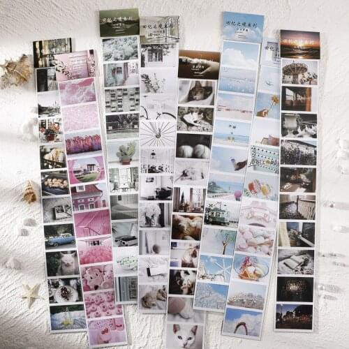 1PCS Bullet Journal Paper Stickers Memories Series Stationery Scrapbooking Stick Label DIY Craft Decoration Stickers