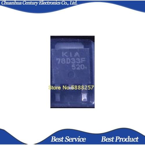 10 Pcs/Lot KIA78D33F-RTF/P KIA78D33F TO252 New and Original In Stock