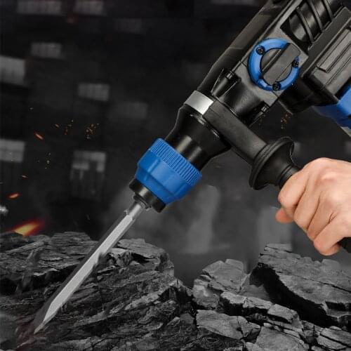 220V EU/UK Plug Electric Rotary Hammers Drill Impact Drill Electric Hand Drill Professional Concrete Industrial Grade Tools