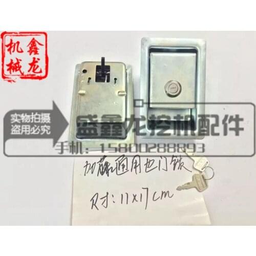 Excavator accessories, Kato, HD, side door locks, Kato excavators