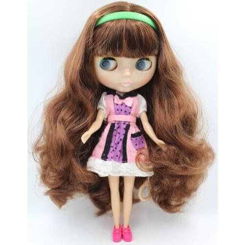 Free Shipping Top discount Transparent Face DIY Nude Blyth Doll item NO. 344T Doll limited gift special price cheap offer toy