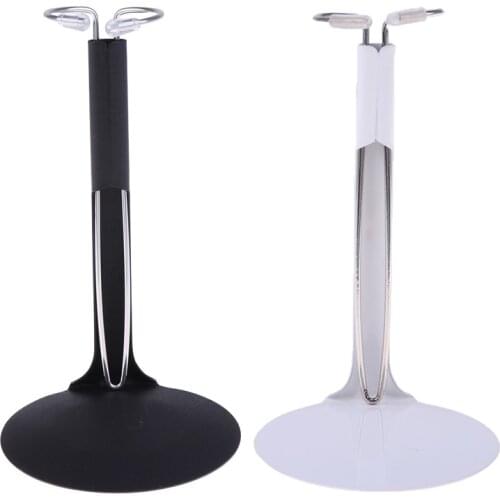 Doll Bear Display Holder Metal Stand Adjustable Plastic Base 5.1 - 8.3Inch