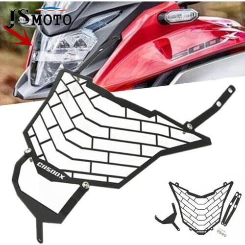 For HONDA CB500X CB 500X 2016-2017 Motorcycle Aluminium Headlight Protector Grille Guard Cover Protection Grill