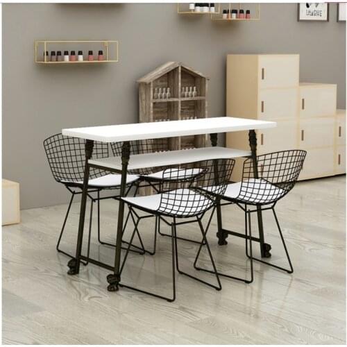 Double deck manicure table, chair, table, single person, double person, three person manicure table, manicure table, manicure sh