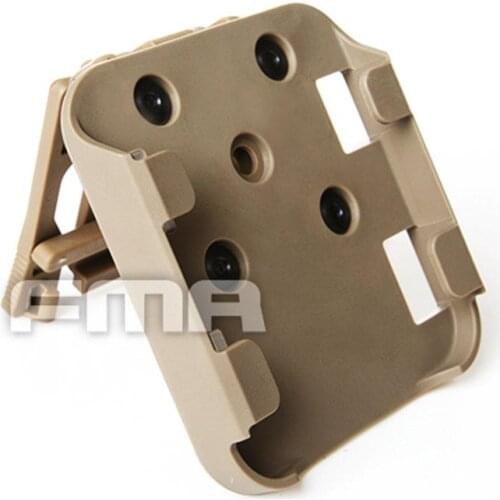 FMA Airsoft Tactical Belt System Holster Phone Mount Holder for iPhone6/6s/plus BK/DE