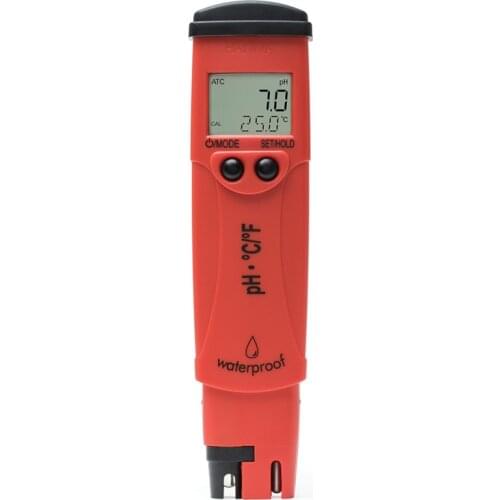 HANNA PH/Temperature Tester HI-98127 PH -2pH to 16pH, accuracy of 0.1PH, -5 °C to 50 °C accuracy of 0.5°C