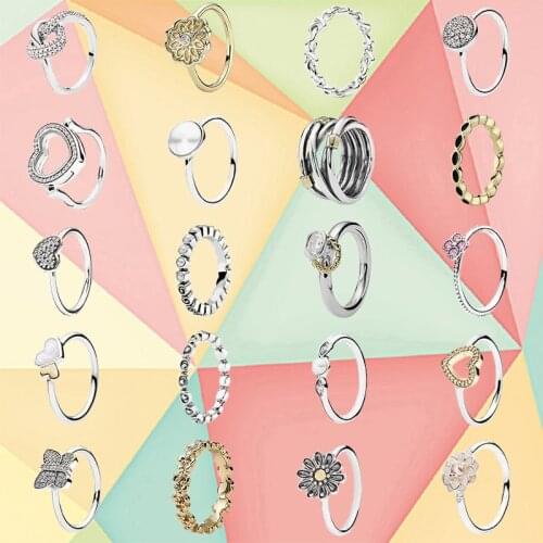 Kakany 2020 High Quality 925 Sterling Silver 1:1 Original Design Retro Heart-shaped Multi-ring Ring New Trend, Free Shipping