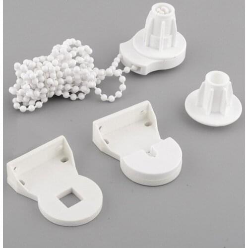 25/28/38mm Kit Curtain Accessories Bead Chain Control Ends Bracket Roller Blind Shade Cluth Window Treatments Hardware Decorate