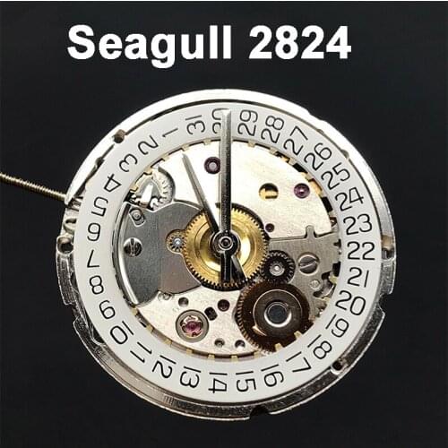 Seagull 2824-2 Mechanical Watch Movement 25 Jewels Automatic Self-winding Movt ETA 2824 Brand Watch Parts Replacements 2021