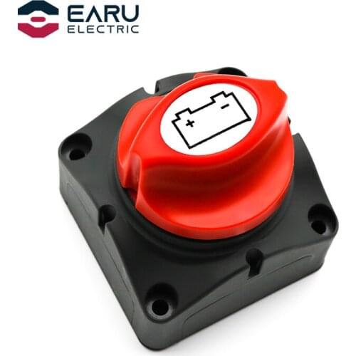 DC60V 300A RV Marine Boat Car Truck Auto Yacht Battery Isolator Disconnect Selector Rotary Switch Cut Off Kill Main Power Switch