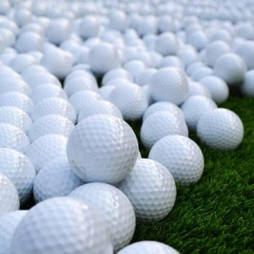 PGM Practice Ball Golf Double Practice Ball Blank Practice Golf Balls 80 Hardness Mini Golf Balls 10pcs/20pcs