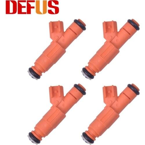 DEFUS 4X OE 0280155917 Fuel Injector Bico High Performance For F-250 F-350 MERCURY 4.6L 6.8L V10 Lincoln Flow Matched Nozzle NEW