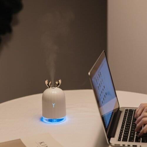 Xiaomi Mijia Mini USB Humidifier Ultrasonic Mister Aroma Essential Diffuser Aromatherapy Car Air for Office Home LED Night Light