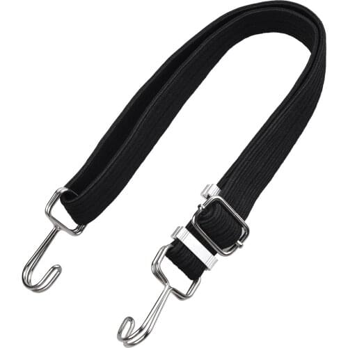 2M Bicycle Luggage Rope Mountain Bike Elastic Straps Cord Hooks Strong elasticity Convenient to carry Outdoor Tensioning Belts